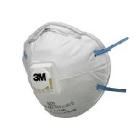 Respiratore per polveri a conchiglia con elestici regolabili 3M 8822 Classic